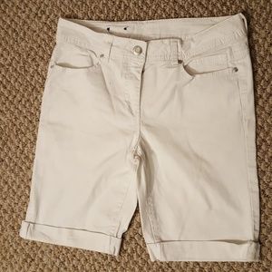 Faded Glory 3/4 length jean shorts
